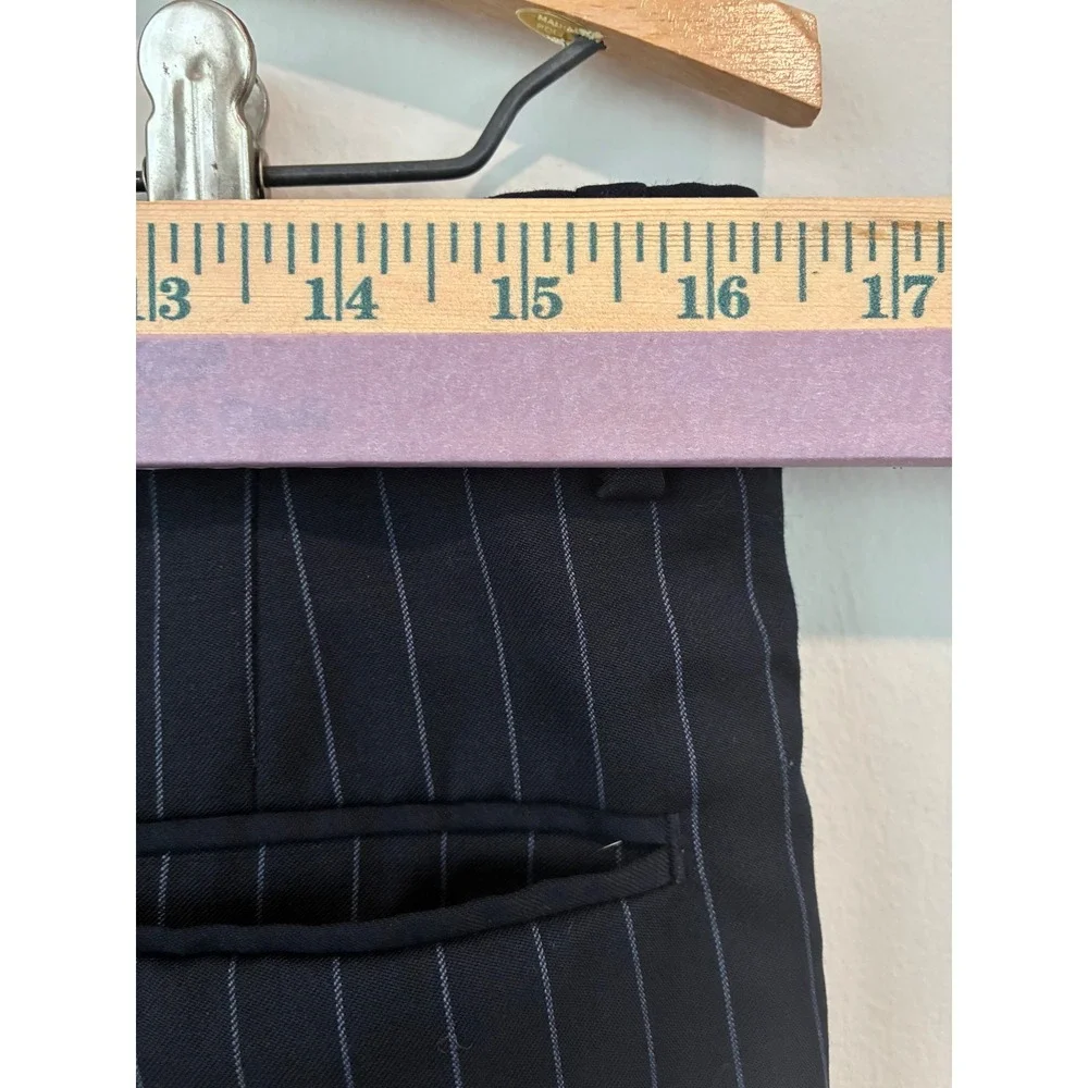 Jos A Bank Mens Gray Pinstripe Wool/ Cashmere Blend Suit,‎ 41R Jacket,35 R Pants